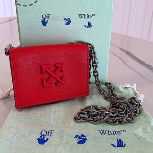 Off-White Jitney Walllet On Chain Bag